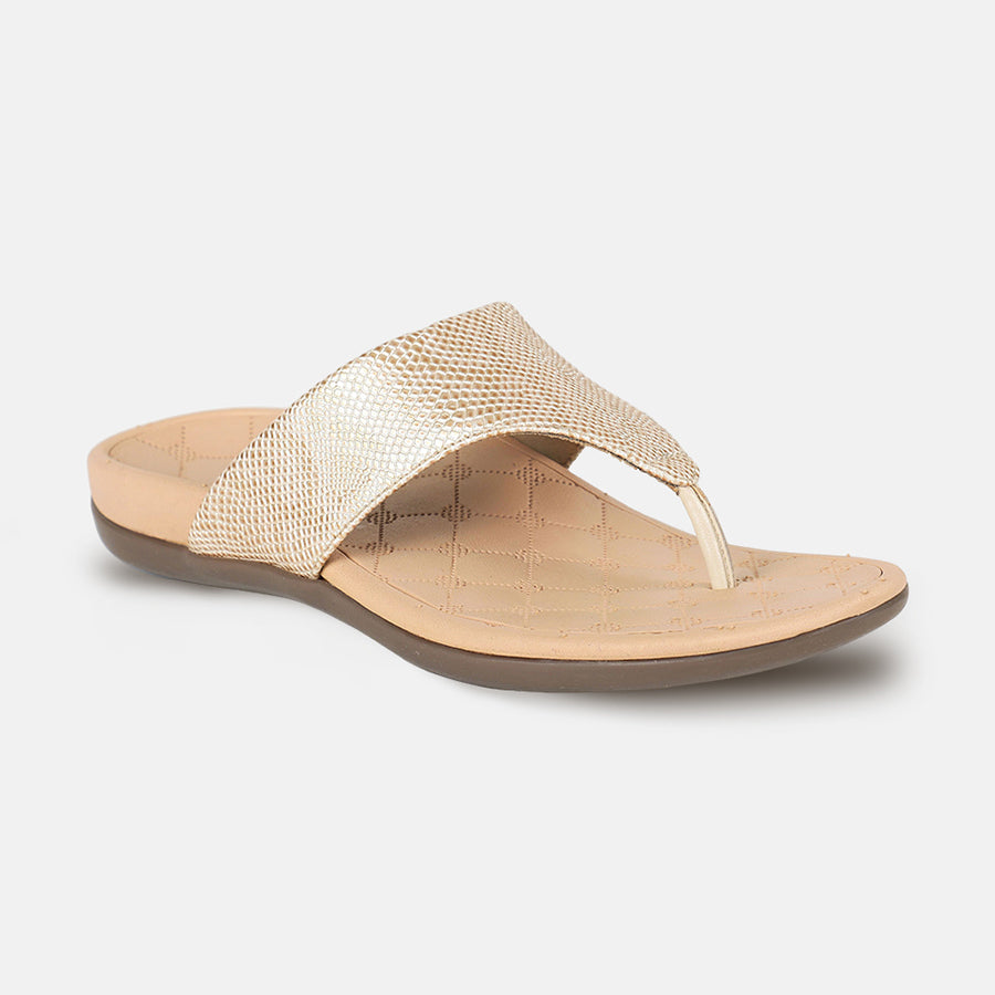 Perry - Cream Comfort Thongs