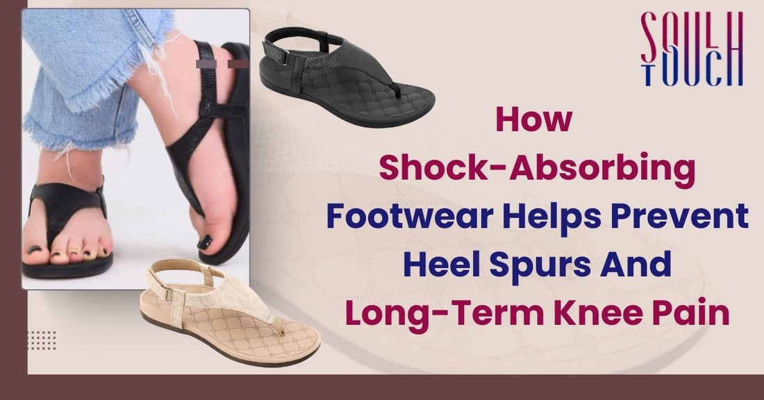 How Shock-Absorbing Footwear Helps Prevent Heel Spurs and Long-Term Knee Pain