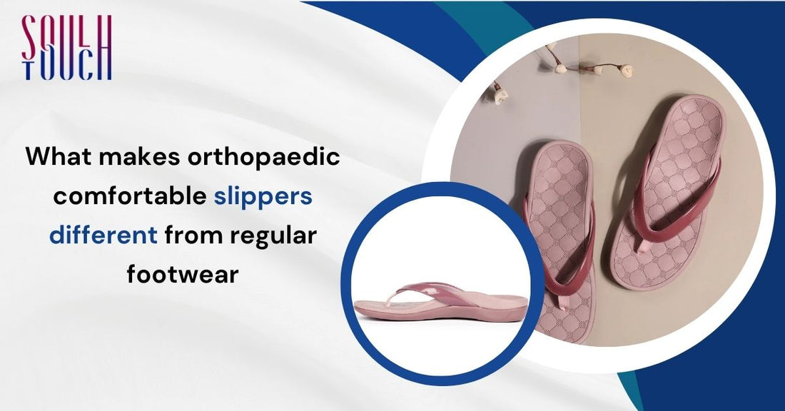 Orthopedic comfortable slippers