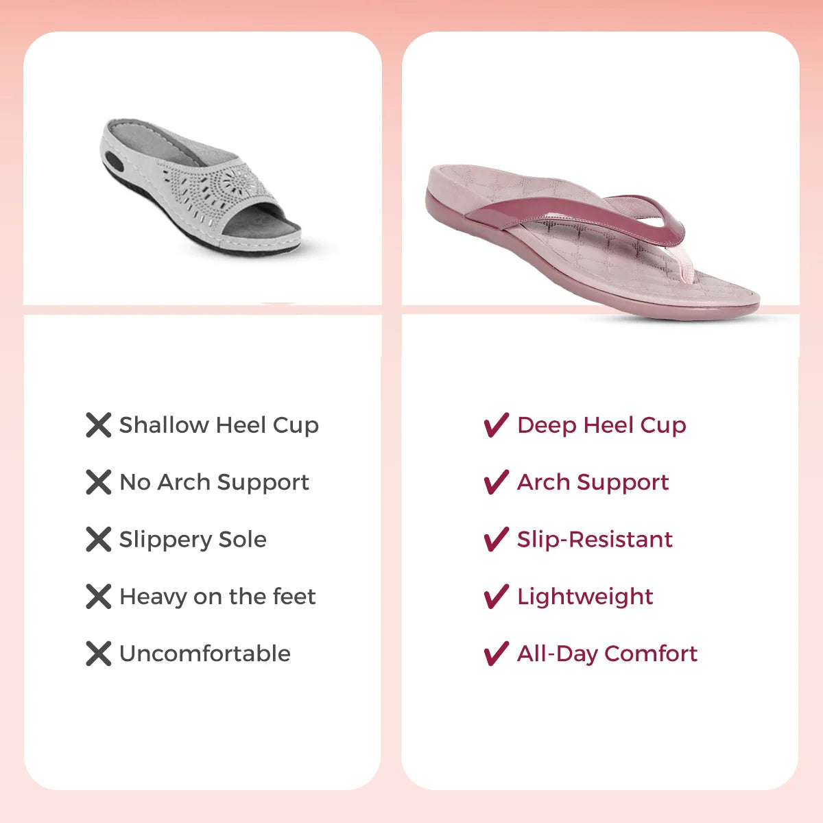 Orthopedic  slippers