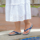 Alice - Navy Slipper For Women
