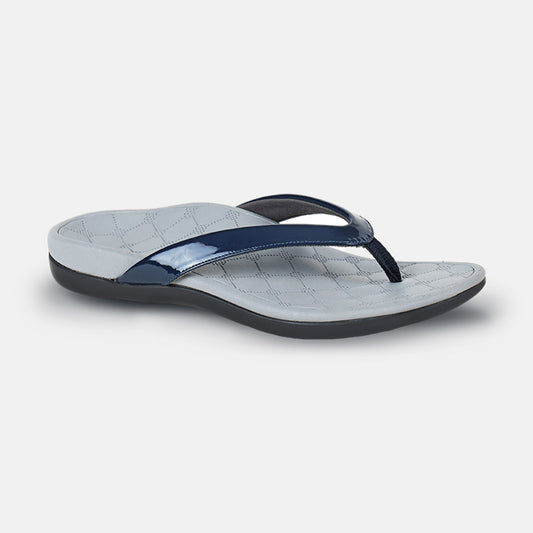 Alice - Navy Slipper For Women