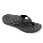 Bella - Black Comfort Slippers