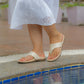 Perry - Cream Comfort Thongs