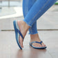 Alice - Navy Slipper For Women